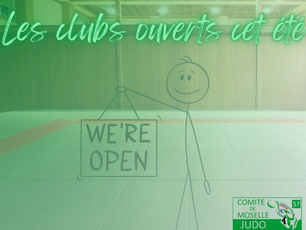 Image de l'actu 'Les clubs ouverts pendant l'été !'